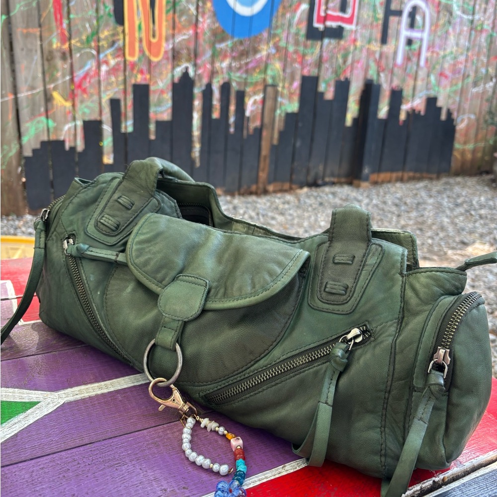 Sheep leather Free people Purse